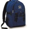 Zaino Active Invicta Benin Blu 25 Lt Tasca Laterale In Rete Trekking Scuola E Tempo Libero 0