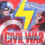 Zaino Captain America Civil War Sdoppiabile 28 Litri Poliestere Multicolore 0 3