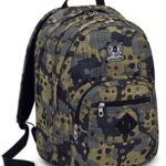 Zaino Format Invicta Camou Verde Mimetico 31 Lt Doppio Scomparto Scuola E Tempo Libero 0