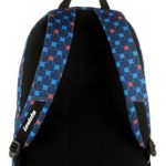 Zaino Format Invicta Check Blu Rosso 31 Lt Doppio Scomparto Scuola E Tempo Libero 0 2