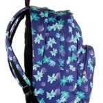 Zaino Format Invicta Painted Daises Blu 31 Lt Doppio Scomparto Scuola E Tempo Libero 0 0