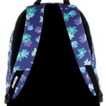 Zaino Format Invicta Painted Daises Blu 31 Lt Doppio Scomparto Scuola E Tempo Libero 0 1