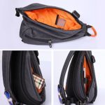 Zaino Monospalla Borse A Spalla Crossbody Tracolla Uomo Donna Idrorepellente Durevole Lightweight Sacco Zaino Antifurt 0 0