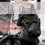 Zaino Monospalla Borse A Spalla Crossbody Tracolla Uomo Donna Idrorepellente Durevole Lightweight Sacco Zaino Antifurt 0 4