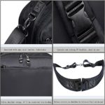 Zaino Per Pc Portatile Yaohu Zaino Porta Computer 156 Pollici Antifurto Impermeabile Zaino Borsa Tracolla Lavoro Uomo Per Universit Scuola Business Viaggio Aereo 3 In 1 Multifunzione Blu 0 4