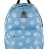 Zaino Roundast Invicta Brushed Dots Azzurro 25 Lt Scuola E Tempo Libero 0