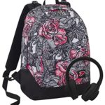Zaino Seven The Double Rouge Nero Rosa Cuffie Stereo Soft Touch 2 Zaini In 1 Reversibile 0