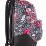 Zaino Seven The Double Rouge Nero Rosa Cuffie Stereo Soft Touch 2 Zaini In 1 Reversibile 0 3