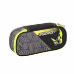 Zaino Scuola Advanced Seven Rebel Boy Nero 30 Lt Inserti Rifrangenti Portapenne 0 4