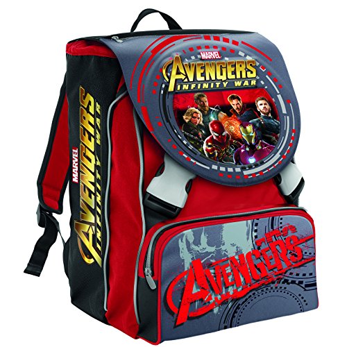 Zaino Scuola Estensibile Marvel Avengers Infinity War Rosso 28 Lt 2 Pattine In 3d Gadget Incluso 0 Zaino Scuola Estensibile Marvel Avengers Infinity War Rosso 28 Lt 2 Pattine In 3d Gadget Incluso 0