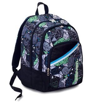 Zaino Scuola Fit Seven Lucky Blu 28 Lt Doppio Scomparto Elementari E Medie 0