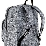 Zaino Strong Invicta Beat Bianco Nero 38 Lt Per Portatile Doppio Scomparto Scuola E Tempo Libero 0 2