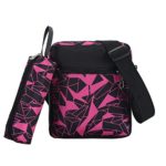 Zaino Trolley Scuola Per Ragazzo Ragazza Con Manico Telescopico Poliestere Rosa 0 4