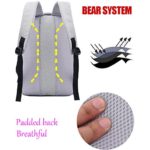 Zaino Da Scuola Super Moderno Unisex In Nylon E Astuccio Per Penne Con Porta Caricatore Usb Adatto Per Laptop Da 14 Pollici Per Ragazzi E Ragazze Donna Rosa L 0 3