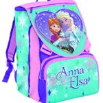 Zaino Scuola Estensibile Disney Frozen Magia Del Cuore Azzurro Rosa 31lt 0 0