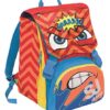Zaino Scuola Estensibile Facce Da Sj Rosso Blu 31lt 0