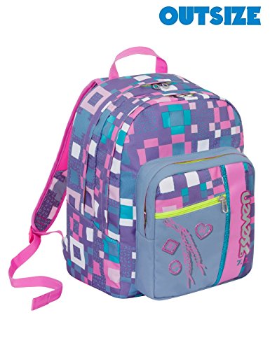 Zaino Scuola Outsize Seven Bundle Girl Rosa Viola 33 Lt Inserti Rifrangenti 0 5 Zaino Scuola Outsize Seven Bundle Girl Rosa Viola 33 Lt Inserti Rifrangenti 0 5