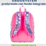 Zaino Scuola Outsize Seven Bundle Girl Rosa Viola 33 Lt Inserti Rifrangenti 0 8