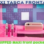 Zaino Scuola Outsize Seven Bundle Girl Rosa Viola 33 Lt Inserti Rifrangenti 0 9