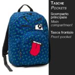 Zaino Tondo Invicta Ollie Face Fantasy Blu 25lt 0 0