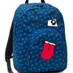 Zaino Tondo Invicta Ollie Face Fantasy Blu 25lt 0