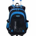Zaino Trolley Fanspack Zaini Scuola Elementare Trolley Zaino Con Ruote En Oxford Zaini Per Bambini Zaino Rotolante Ragazzo Zaini Scuola Media 0