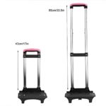 Zicac Zaino Scuola Trolley Zaino Rotolante Elementare Scuola Borsa Zaino Trolley Con Ruote Regolabile Pull Rod Zaini Bambini Per Scuola Viaggio 0 10