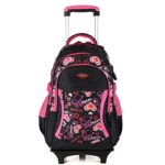 Zicac Zaino Scuola Trolley Zaino Rotolante Elementare Scuola Borsa Zaino Trolley Con Ruote Regolabile Pull Rod Zaini Bambini Per Scuola Viaggio 0 6