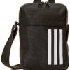 Adidas Tessuto In Nylon Nero Con Strisce Bianche 0