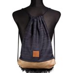 Denim Wood Sports Bag Jeans Alcantara Zaino Borsa Da Ginnastica Borsa Sportiva Da Palestra Gym Bag Manufaktur13 M13 0 1