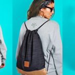 Denim Wood Sports Bag Jeans Alcantara Zaino Borsa Da Ginnastica Borsa Sportiva Da Palestra Gym Bag Manufaktur13 M13 0 5