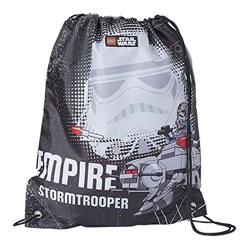 Lannoo Graphics Sac De Sport Lego Star Wars Empire V Stormtrooper Unisex Bambini Nero Blackgrey 2x30x40 Cm W X H L 0
