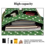 Miss Lulu Borsa De Donna Borsa Messenger Borse Incrociate Di Fiore Di Uccello Di Cartella Di Scuola L1107d2 Verde 0 3