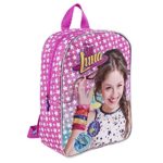 Zainetto Bambina Disney Soy Luna Con Stelle Cartella Scolastica Per Lasilo E La Scuola Con Spallacci Imbottiti Regolabili Rosa 30x24x10 Cm Perletti 0