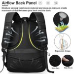 Zaino Per Pc 173 Pollici Laptop Impermeabile Anti Furto Usb Zaini Da Viaggio Lavoro Scuola Computer Notebook Casual Uomo Donna Multifunzionale Portatile Borsa Nero 0 2