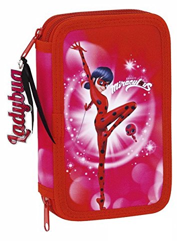 Astuccio Ladybug Marinette Ufficiale Scolastico Include 28 Oggetti 0