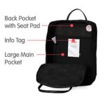 Fjllrven Knken 15 Zaino Per Laptop Unisex Adulto Nero Black 24x36x45 Cm W X H X L 0 4