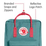 Fjllrven Knken Zaino Unisex 13 X 27 X 38 Cm 16 L Verde Frost Green Peach Pink 0 0