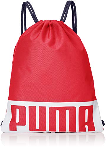 Puma Deck Gym Sack Sports Bag Unisex Adulto Ribbon Red Osfa 0