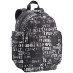 Reebok Kids Graphic Bp Zaino Casual 25 Cm 15 Liters Nero Negro 0