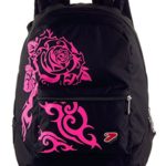 Seven Spa Zaino Seven The Double Digital Rosa Nero Cuffie Stereo Wireless Con Microfono Incluse 2 Zaini In 1 Reversibile 0 4