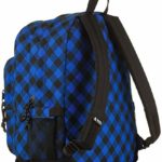 Zaino Invicta Jelek Blu E Nero Tasca Porta Pc Padded 38 Lt Check Scacchi 0 0