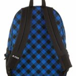Zaino Invicta Jelek Blu E Nero Tasca Porta Pc Padded 38 Lt Check Scacchi 0 2