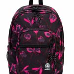 Zaino Invicta Jelek Darker Flowers Tasca Porta Pc Padded 38 Lt 0
