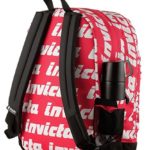 Zaino Invicta Jelek Lettering Rosso Tasca Porta Pc Padded 38 Lt 0 1