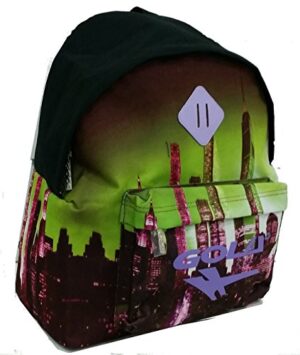 Zaino Scuola Americano Gola Sport Fantasia New York City 0