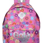 Zaino Gola Harlow Bloom Floreale 42x33x14 Cm Cub592 Mid Pinksilvermulticolor 0