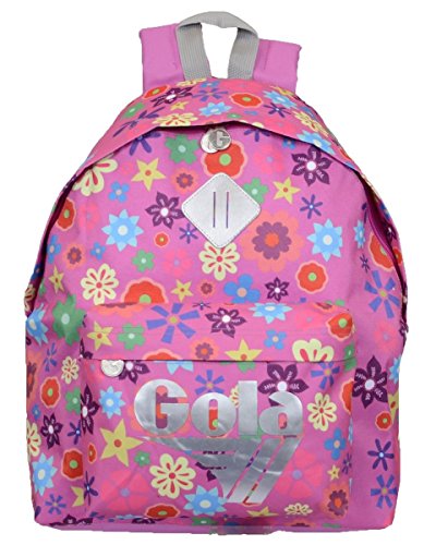 Zaino Gola Harlow Bloom Floreale 42x33x14 Cm Cub592 Mid Pinksilvermulticolor 0