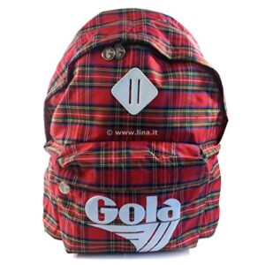 Zaino Scuola Gola Harlow Tartan Navy White Red Green Scuola 201415 Cub597ze 0