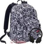 Zaino Scuola Seven Double Digital Reversibile Bianco Cuffie Wireless Omaggio 0